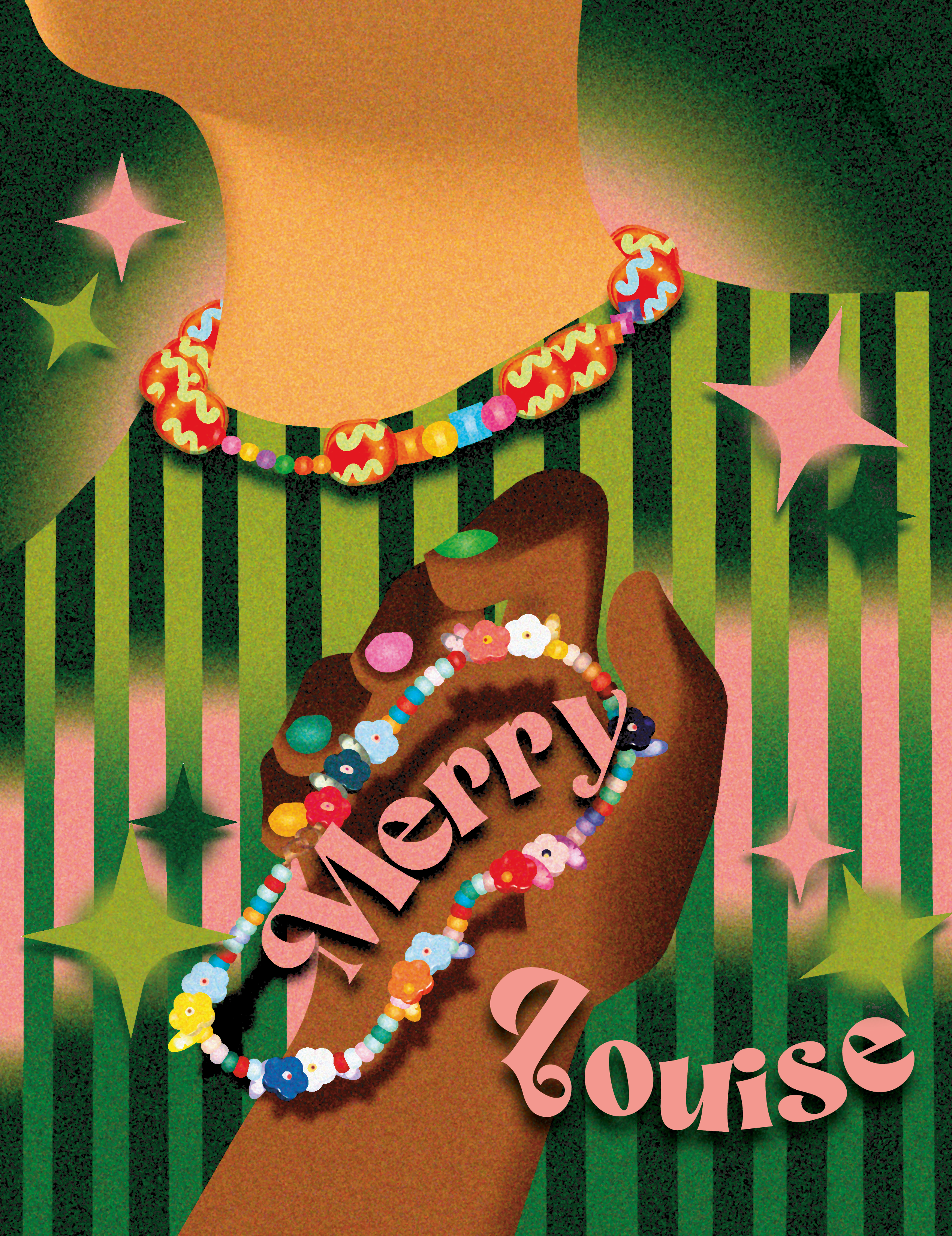 Illustration pour Vortex club, rosette Jeanette bleu et rouge